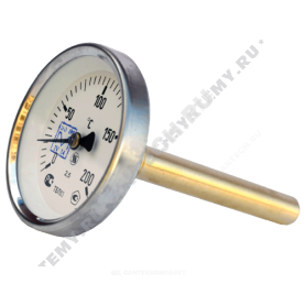 Термометр биметаллический Юмас ТБП-Т 200С Дк 63 L=100 в Орле 0
