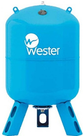 Гидроаккумулятор Wester 50 литров мембранный расширительный бак для водоснабжения WAV 50 0141100 в Орле 0