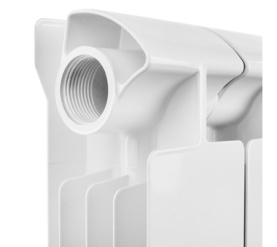 Радиатор биметаллический боковое подключение (белый RAL 9010) Global STYLE EXTRA 500 14 секций в Орле 7