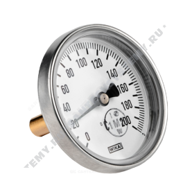 Термометр биметаллический Wika 3905055 А5001 200C Дк 80 L=40 в Орле 0