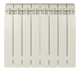 Радиатор биметаллический боковое подключение (белый RAL 9010) Global STYLE PLUS 500 8 секций в Орле 2