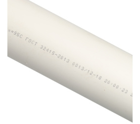 Труба полипропиленовая (цвет белый) Политэк d=75x12,5 (PN 20) 9002075125 в Орле 5