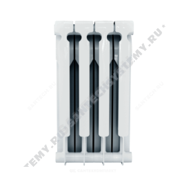 Радиатор биметаллический Ultra Plus 500 4 секции Qну=572 Вт Ogint . в Орле 3