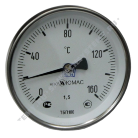 Термометр биметаллический Юмас ТБП-Т 160С Дк 63 L=50 в Орле 0