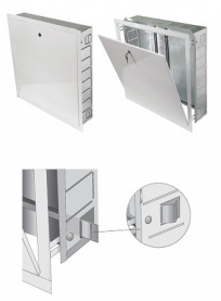 Встроенный коллекторный шкаф Grota Мини GR SHRM-3 со встроенной дверцей в Орле 1