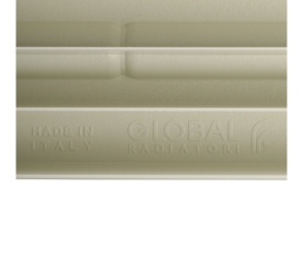Радиатор биметаллический боковое подключение (белый RAL 9010) Global STYLE EXTRA 350 14 секций в Орле 9
