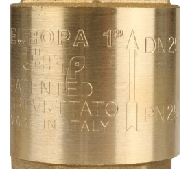Клапан обратный пружинный муфтовый с металлическим седлом EUROPA 100 1 Itap в Орле 7