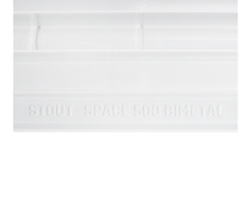 Радиатор биметаллический боковое подключение STOUT Space 500 10 секций SRB-0310-050010 в Орле 7