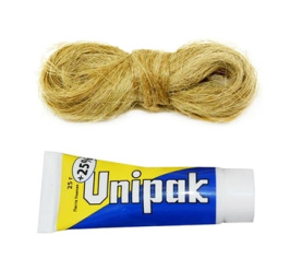 Комплект №1 UNIPAK (паста тюбик 25 г. + лён 13 г.) UNIPAK в Орле 0