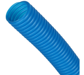 Труба гофрированная ПНД, цвет синий, наружным диаметром 25 мм для труб диаметр STOUT SPG-0001-502520 в Орле 2