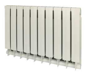 Радиатор биметаллический боковое подключение (белый RAL 9010) Global STYLE PLUS 500 10 секций в Орле 3