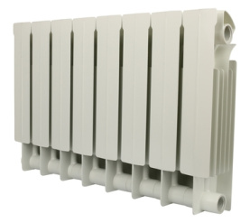 Радиатор биметаллический боковое подключение (белый RAL 9010) Global STYLE PLUS 350 8 секций в Орле 1