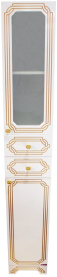 Пенал Sanflor КАИР 32 Белый Патина золото (корзина) правый в Орле 0