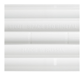 Радиатор биметаллический боковое подключение STOUT Space 350 10 секций SRB-0310-035010 в Орле 7