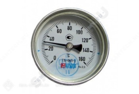 Термометр биметаллический Метер ТБ80 160C Дк 80 L=60 в Орле 1