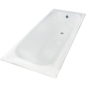 Чугунная ванна Aqualux ZYA 8-3 130х70 белая, без ножек, антислип в Орле 0