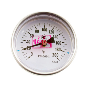 Термометр биметалл 200°C L=60(50) в Орле 1