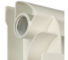 Радиатор биметаллический боковое подключение (белый RAL 9010) Global STYLE PLUS 500 12 секций в Орле 5