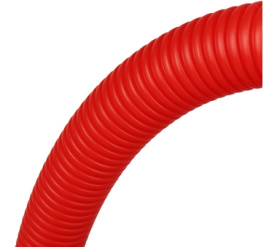 Труба гофрированная ПНД, цвет красный, наружным диаметром 25 мм для труб диаме STOUT SPG-0002-502520 в Орле 1