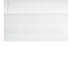 Радиатор биметаллический боковое подключение STOUT Space 500 14 секций SRB-0310-050014 в Орле 5