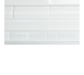 Радиатор биметаллический боковое подключение STOUT Space 500 4 секции SRB-0310-050004 в Орле 8