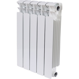 Радиатор биметаллический боковое подключение (белый RAL 9016) RIFAR BASE 500 5 секций в Орле 0