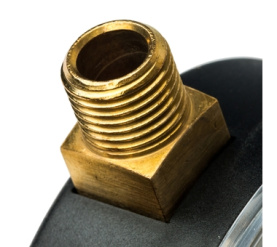 Термоманометр радиальный в комплекте с автоматическим запорным клапаном. Корпу STOUT SIM-0006-800415 в Орле 4