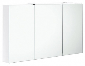 Зеркальный шкаф 130см с LED-подсветкой бл.бел VB A43813E4 в Орле 1