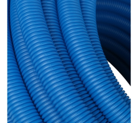 Труба гофрированная ПНД, цвет синий, наружным диаметром 25 мм для труб диаметр STOUT SPG-0001-502520 в Орле 3
