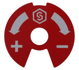 Синий-красный диск для коллекторов распределительных STOUT SMB 6801 000610 в Орле 0