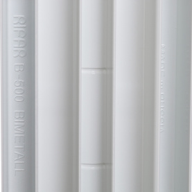 Радиатор биметаллический боковое подключение (белый RAL 9016) RIFAR BASE 500 4 секции в Орле 8