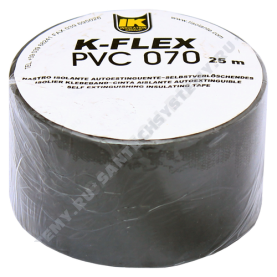 Лента ПВХ PVC AT 070 38мм х 25м черный K-flex 850CG020001 в Орле 2