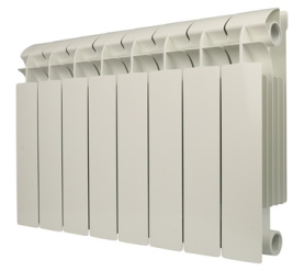 Радиатор биметаллический боковое подключение (белый RAL 9010) Global STYLE PLUS 350 8 секций в Орле 0