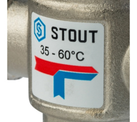 Термостатический смесительный клапан для систем отопления и ГВС 3/4 НР 35-60° STOUT SVM-0020-166020 в Орле 3