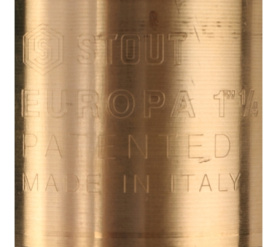 Клапан обратный пружинный муфтовый с металлическим седлом 1 1/4 STOUT SVC-0011-000032 в Орле 3