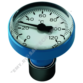 Термометр синий для рукояток шаровых кранов R540F 120C Giacomini R540FY022 в Орле 1