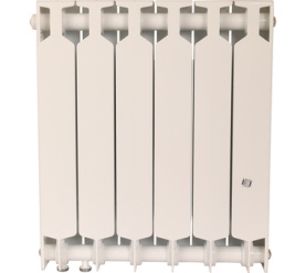 Радиатор биметаллический нижнее правое подключение (белый RAL RIFAR SUPReMO VENTIL 500 SVR 6 секций в Орле 2