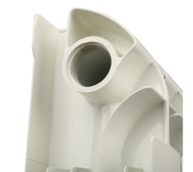 Радиатор биметаллический боковое подключение (белый RAL 9010) Global STYLE PLUS 350 14 секций в Орле 5