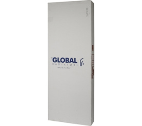 Радиатор биметаллический боковое подключение (белый RAL 9010) Global STYLE EXTRA 350 14 секций в Орле 11