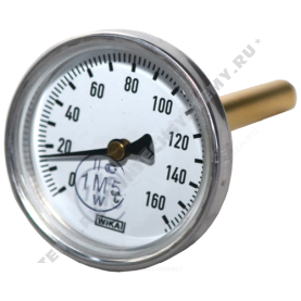 Термометр биметаллический Wika 3562972 А5002 160C Дк 100 L=40 в Орле 2