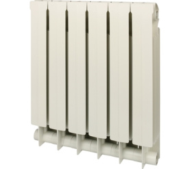 Радиатор биметаллический боковое подключение (белый RAL 9010) Global STYLE PLUS 500 6 секций в Орле 1