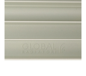 Радиатор биметаллический боковое подключение (белый RAL 9010) Global STYLE PLUS 500 10 секций в Орле 9