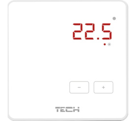 R-8z TECH Беспроводной комнатный терморегулятор черный в Орле 0