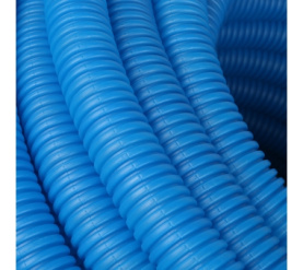 Труба гофрированная ПНД, цвет синий, наружным диаметром 32 мм для труб диаметр STOUT SPG-0001-503225 в Орле 3