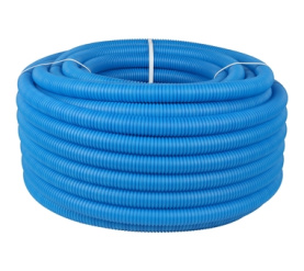 Труба гофрированная ПНД, цвет синий, наружным диаметром 32 мм для труб диаметр STOUT SPG-0001-503225 в Орле 0