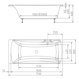 Панель для ванны Vagnerplast Front Panel 150 фронтальная в Орле 2