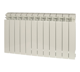 Радиатор биметаллический боковое подключение (белый RAL 9010) Global STYLE PLUS 500 12 секций в Орле 0