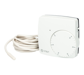 Термостат комнатный электронный WFHT-DUAL включ. дистанционный датчик «в пол» STOUT STE-0002-000010 в Орле 1