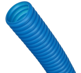 Труба гофрированная ПНД, цвет синий, наружным диаметром 32 мм для труб диаметр STOUT SPG-0001-503225 в Орле 2
