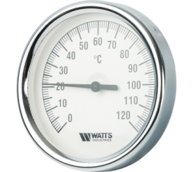Термометр биметаллический с погружной гильзой 80 мм F+R801(T) 8075 Watts 10005944(03.02.060) в Орле 0